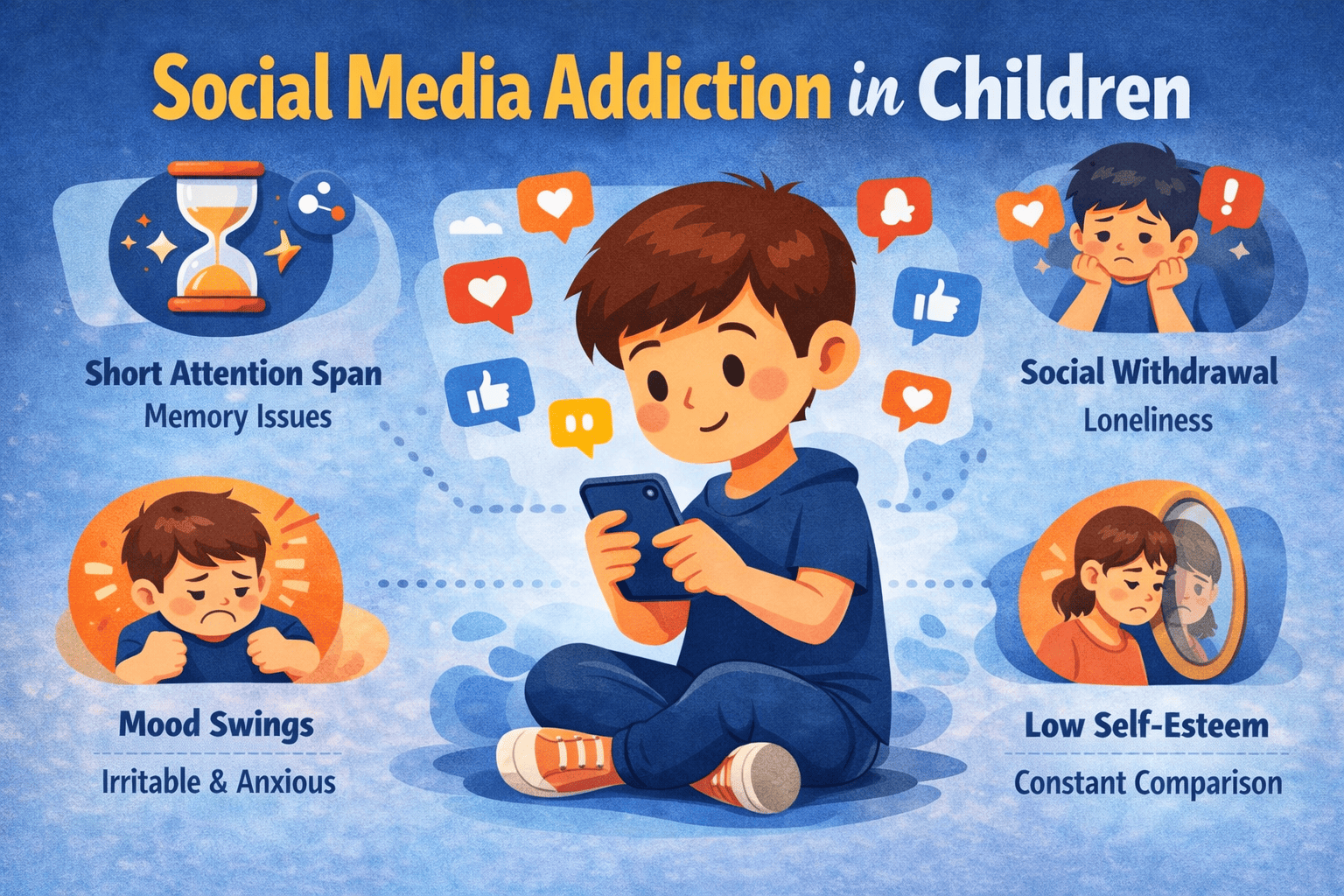 Social Media addiction feature image